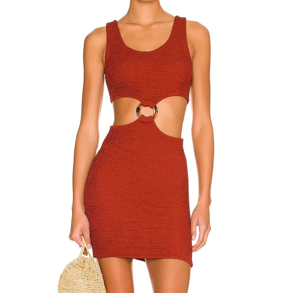 Cut Out Pretty Woman Dress Hunza G